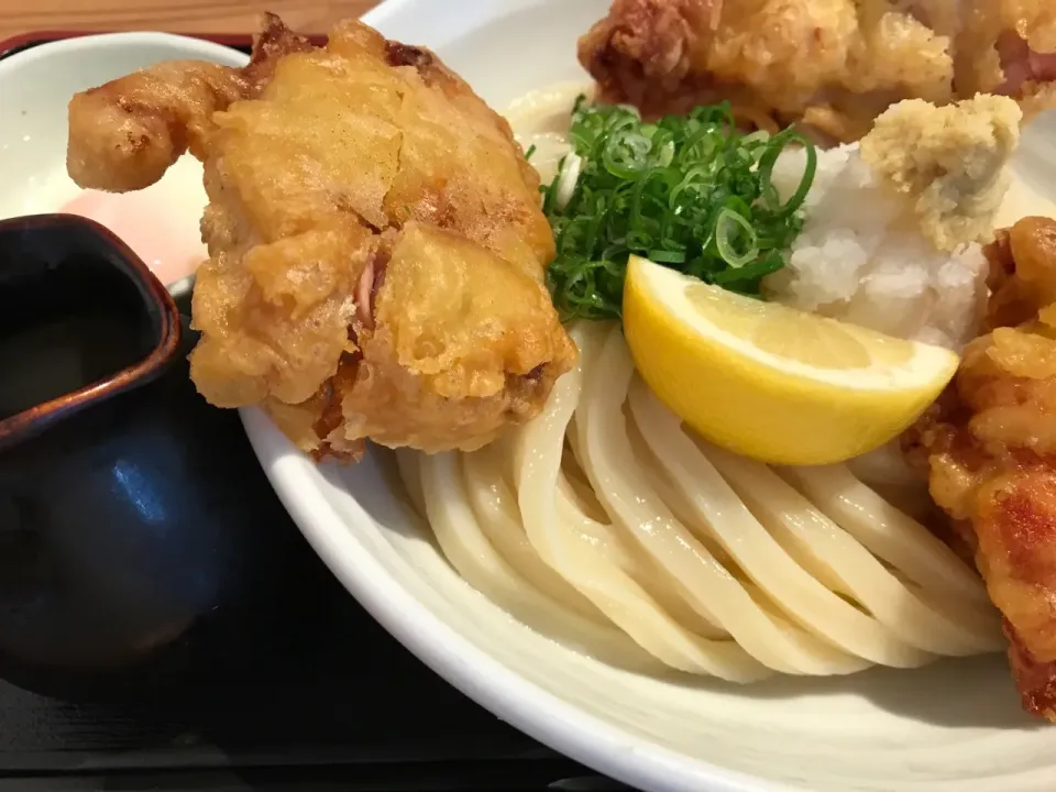 鶏玉ぶっかけうどん、中盛|buhizouさん