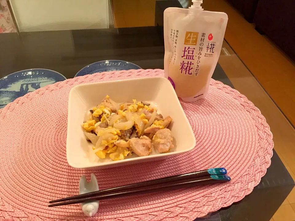 親子丼…の具 おつまみで。|Hitomiさん