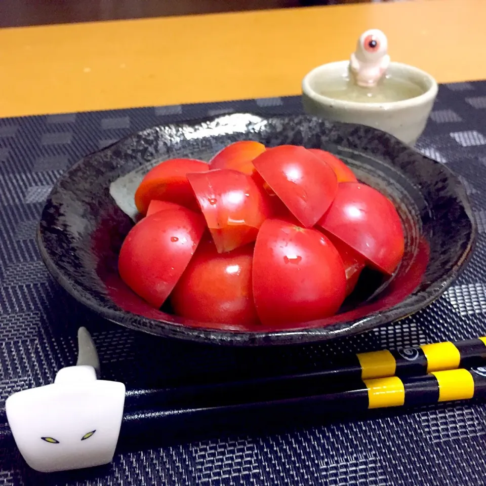 冷やしトマト🍅  (^-^)|Kei Satoさん