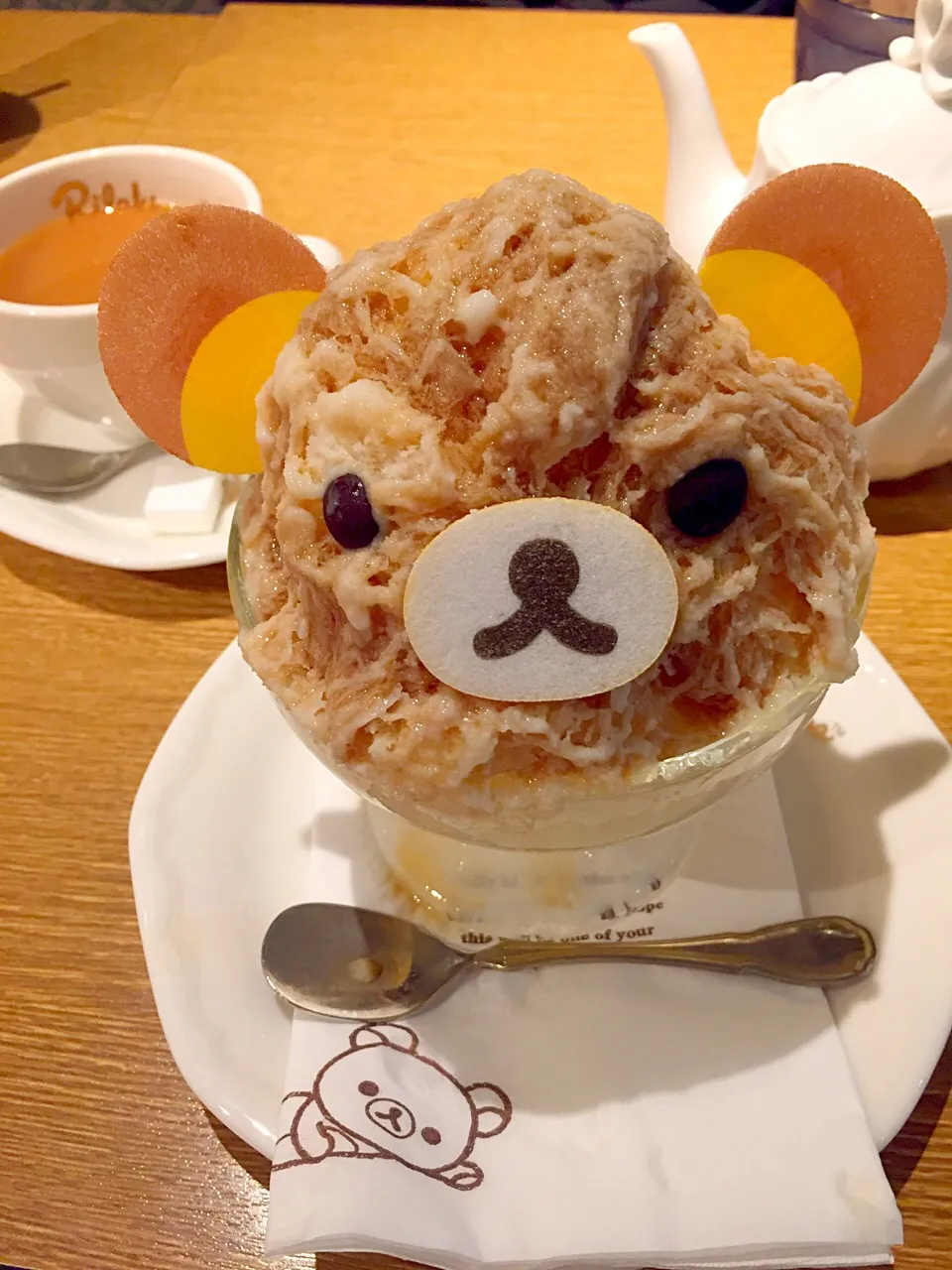 Snapdishの料理写真:リラックマかき氷|みきさん