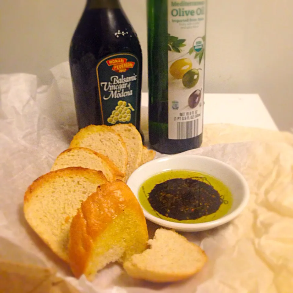 Balsamic with Olive Oil for dressing🤗|SPJWUさん