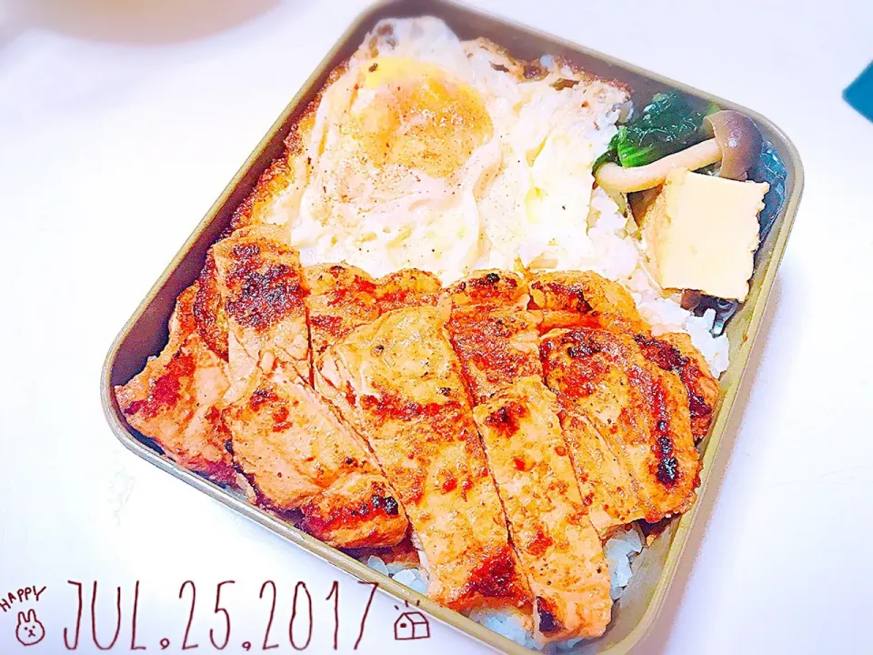 豚ロースの味噌漬け弁当|mizukiさん