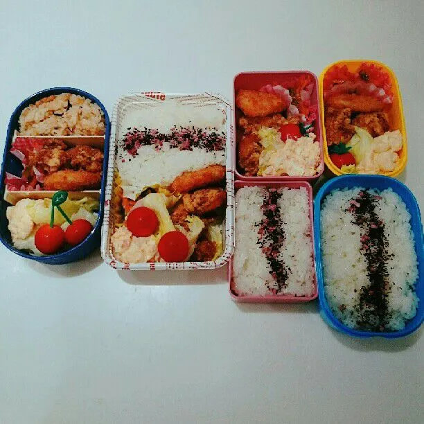 7/25(火)の四人弁当🍱|ふみぃさん