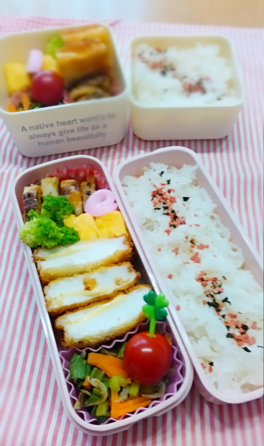 7月25日の娘＆私弁当♪|ノリティアさん