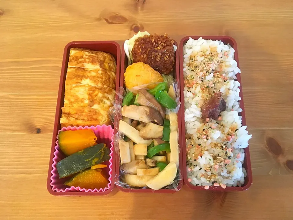 エリンギバター炒め弁当|Emi Mikadoさん