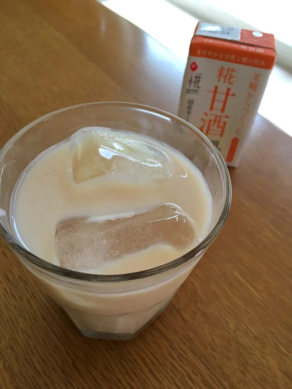 Snapdishの料理写真:麹甘酒豆乳ブレンド♪美味しい😋|バンビさん