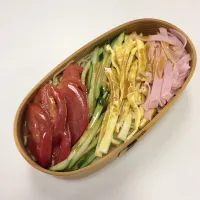 Snapdishの料理写真:弁当（冷やし中華）|SasaMasa213さん