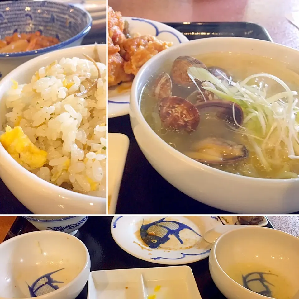 週替わりランチセット
唐揚げとミニラーメン

#ラーメン #からあげ #ダイコック|Agaricusさん