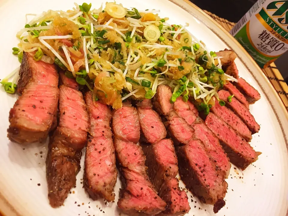 牛肉たたき薬味おろし添え🍴|masakiさん