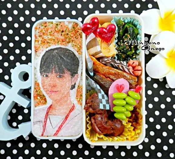 コード・ブルー3rd『雪村双葉/馬場ふみか』弁当
 #オブラートアート
 #似顔絵弁当|みんなのあねごさん