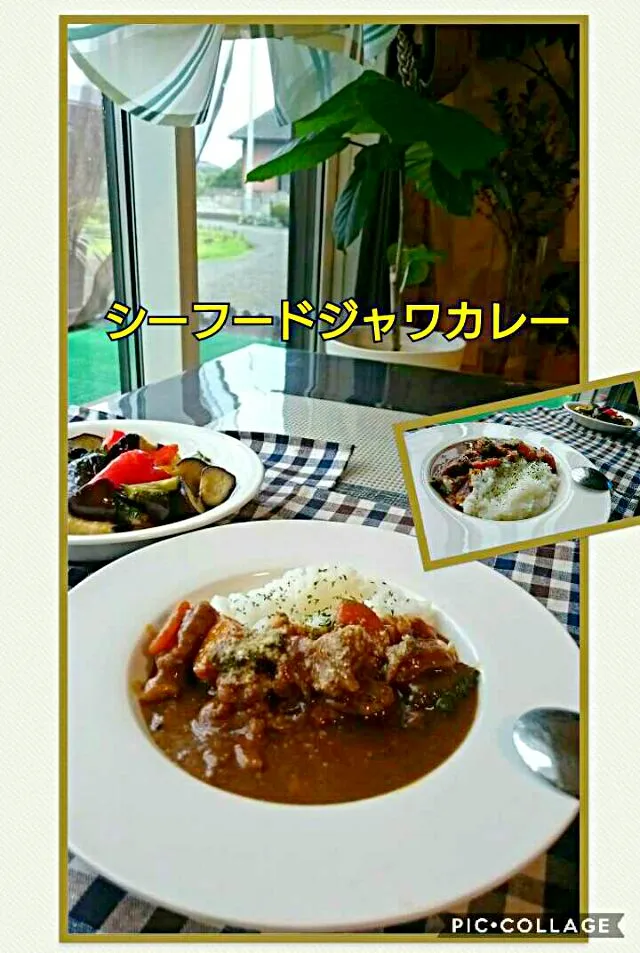 #我が家のカレー
       シーフードジャワカレー|kimi=kimi🌼Kitchenさん