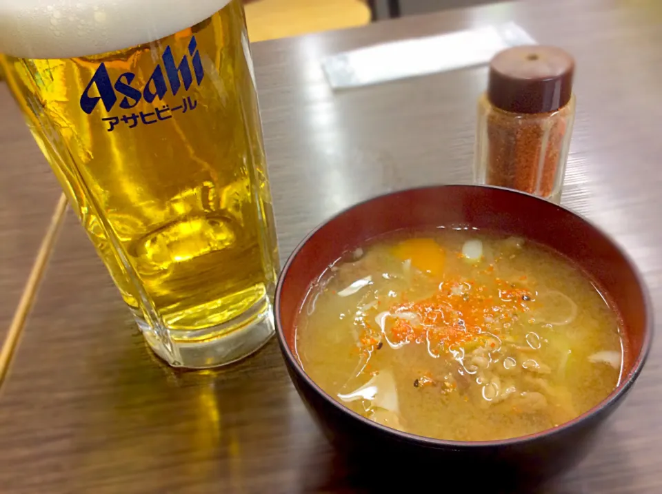 Snapdishの料理写真:北千住  ごっつり
生と味噌煮込み

#ごっつり
#北千住|Takeshi  Nagakiさん