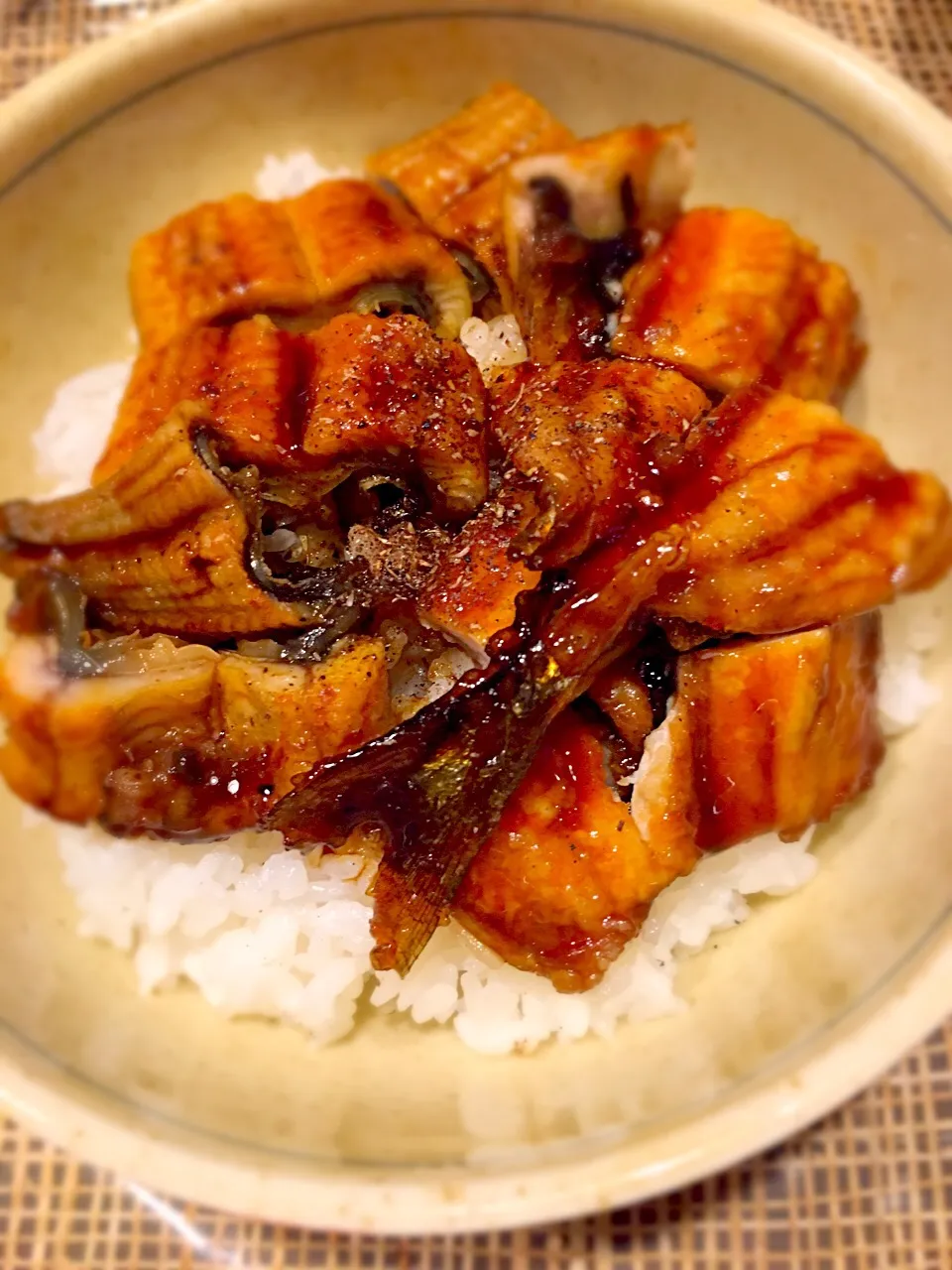 土用の丑は鰻＆秋刀魚の蒲焼丼♪|Himawariさん