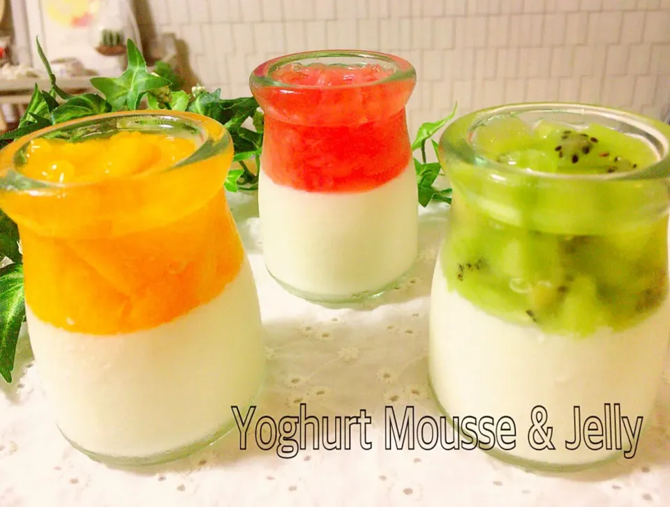 Yoghurt mousse & jelly|mikiteeee52さん