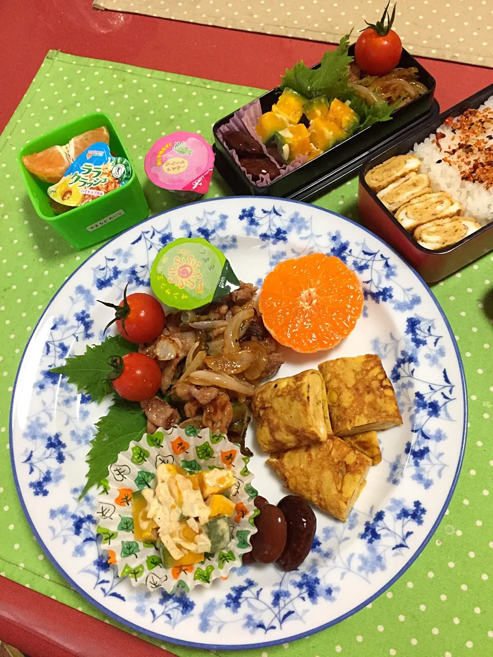 Snapdishの料理写真:今日もお昼ごはん作ったよ(^ ^)|チィズママさん