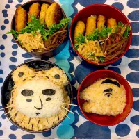 Snapdishの料理写真:vegan弁当
カワウソ君と山崎先生