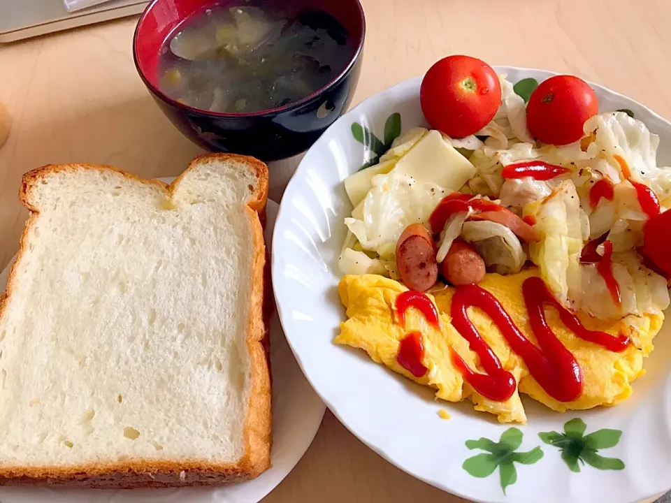 7月27日朝食兼昼食|ばぁさんさん