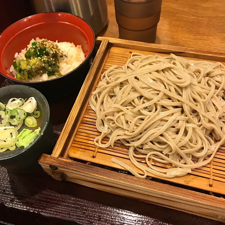 山形だし御飯セット@嵯峨野(神保町)|塩豚骨さん