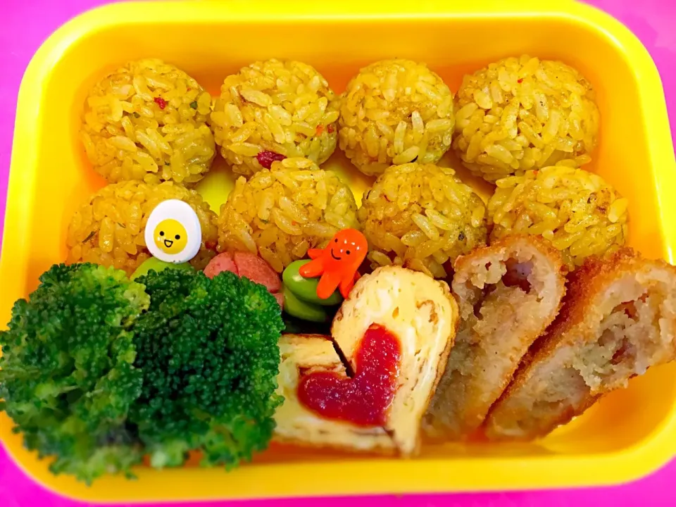 ドライカレー弁当|けんママさん