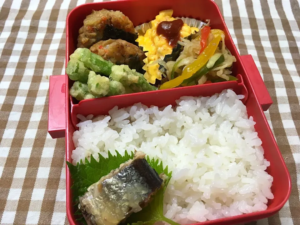 Snapdishの料理写真:7月27日 バランス弁当(？)|sakuramochiさん