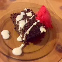 Snapdishの料理写真:Vegan gateau chocolat ビーガンガトーショコラ #vegan  #cake #chocolate #veganfoodlovers|Suさん