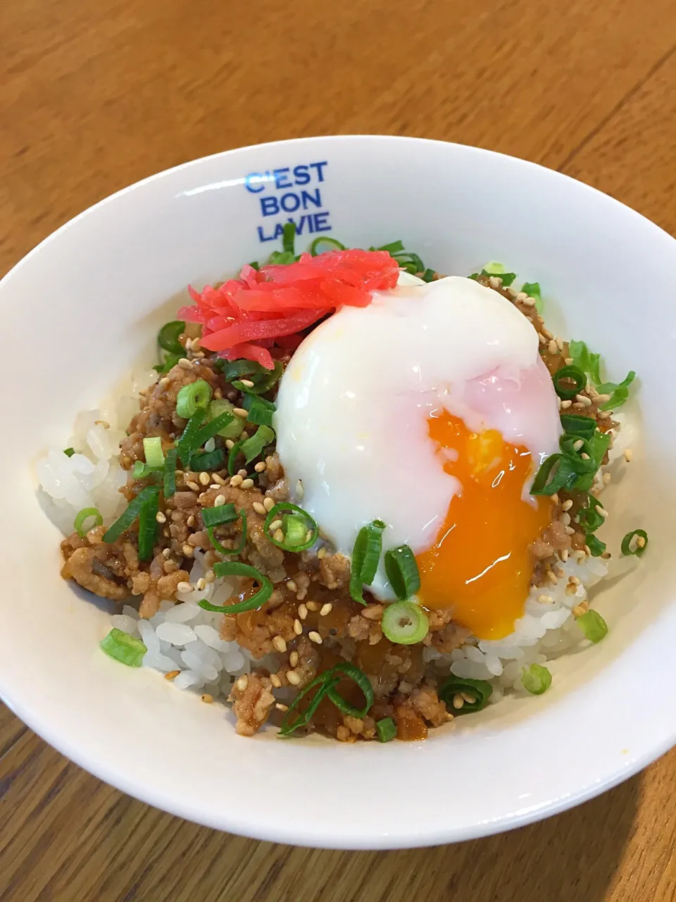 韓国風そぼろ丼|まつださんさん