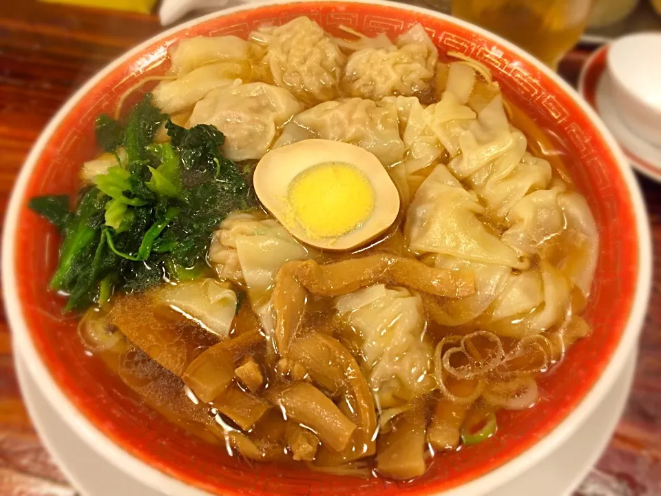 達成1,000投稿❗️広州雲呑麺 醤油|リフルシャッフルさん