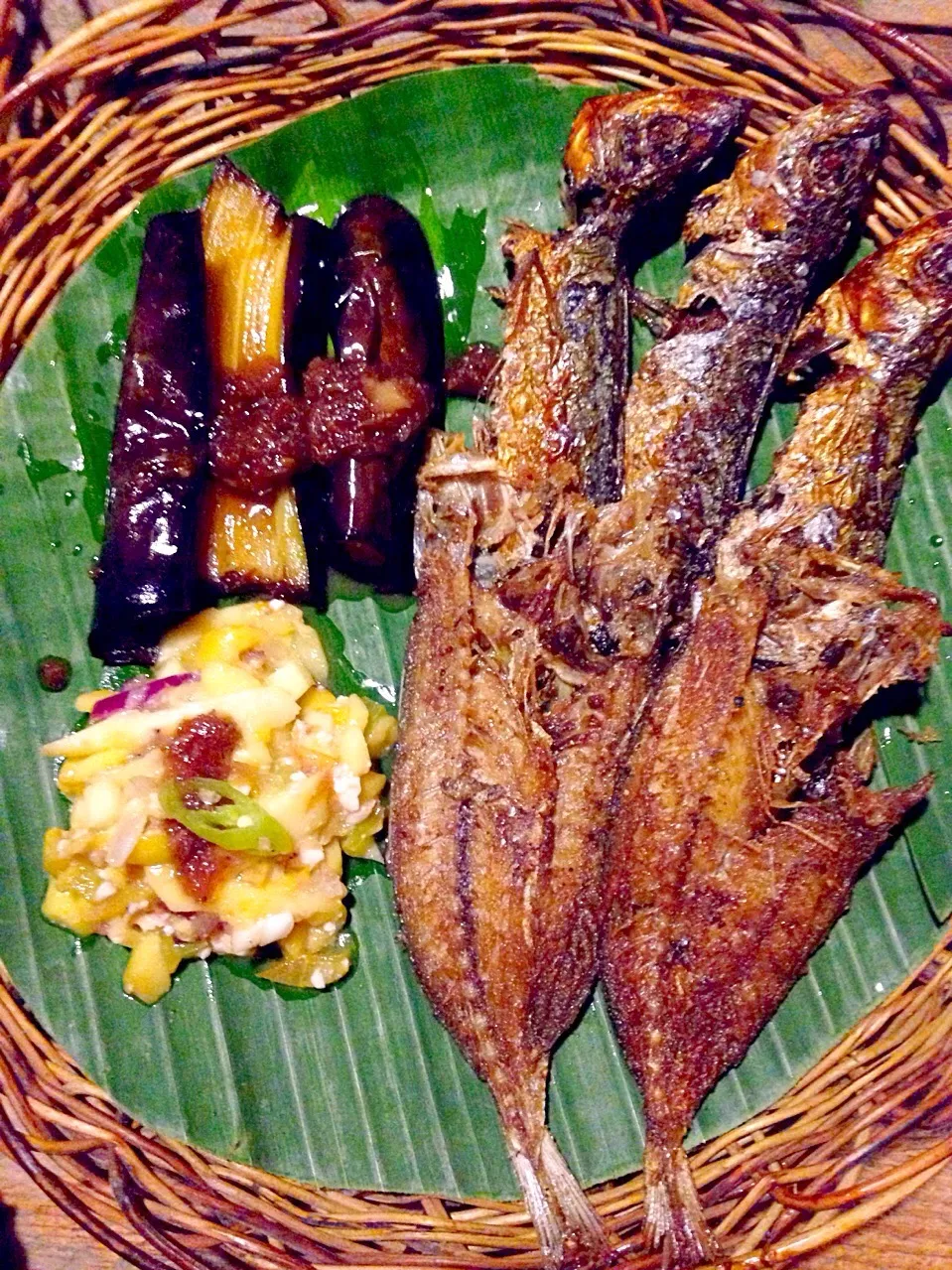 Surp Rice Native Platter
--Tinapa, Daing,  Talong,  Bagoong,  Ensaladang Mangga--|Michelleさん