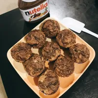 Snapdishの料理写真:Nutella Banana Oat Muffins|Kimさん