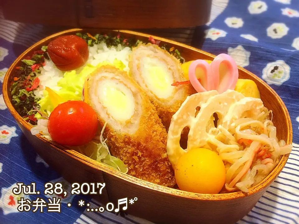 2017/07/28お弁当〜♡|いく❤️さん