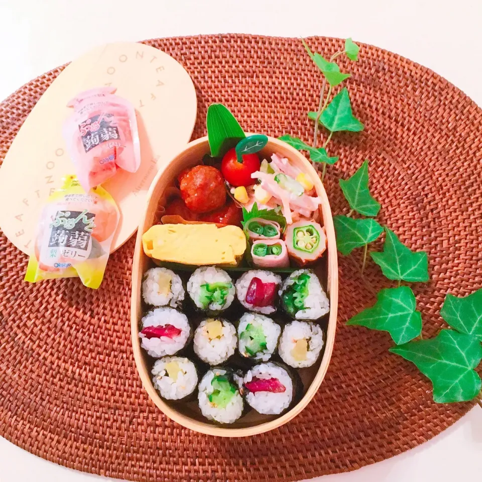 海苔巻きのお弁当 7/28|Mikaさん