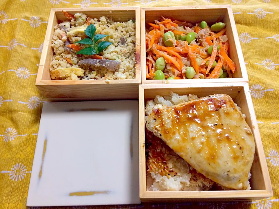 おからご飯、めかじき弁当|Atsukoさん