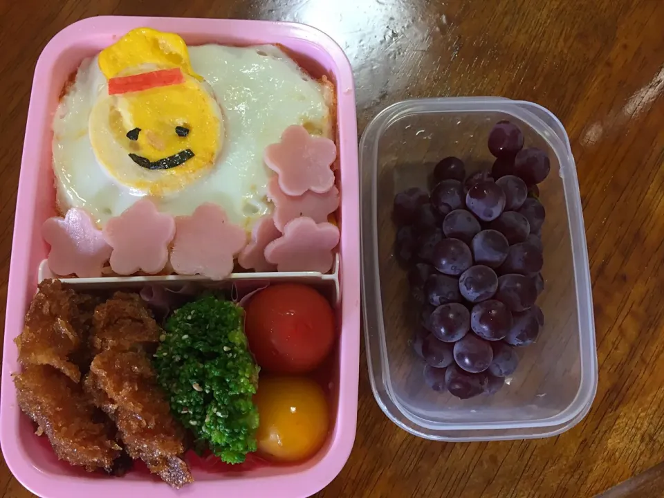 Snapdishの料理写真:7月28日学童弁当
謎のたまご星人|さんだーさん