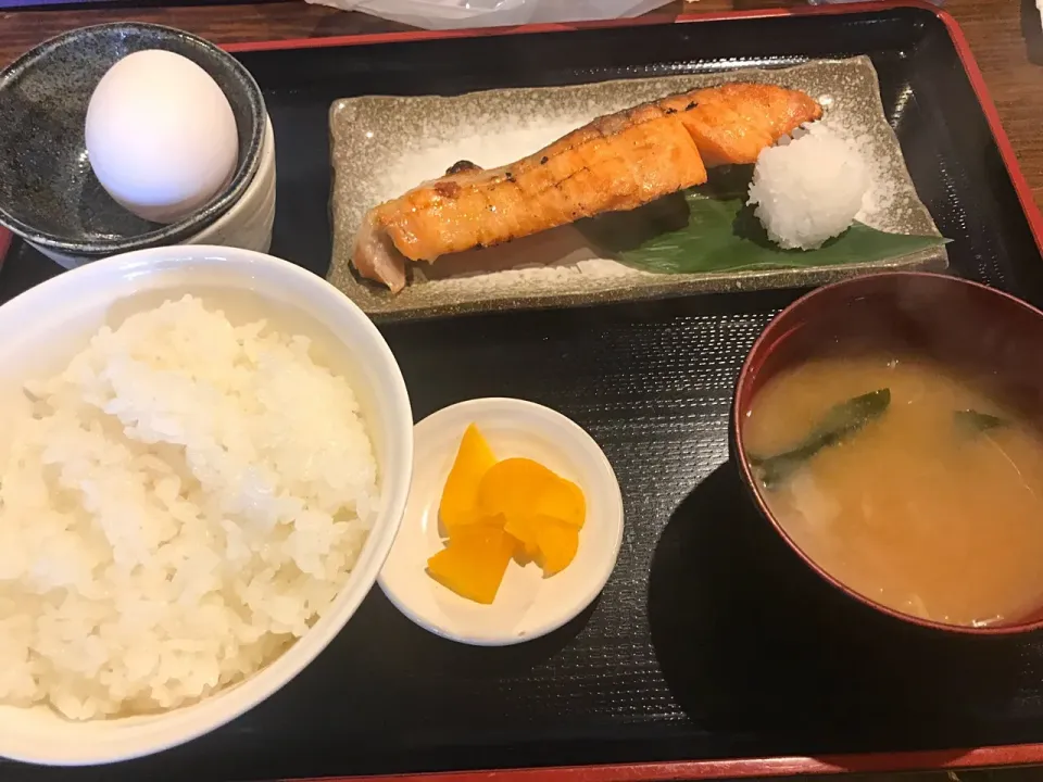 銀鮭定食|純さん