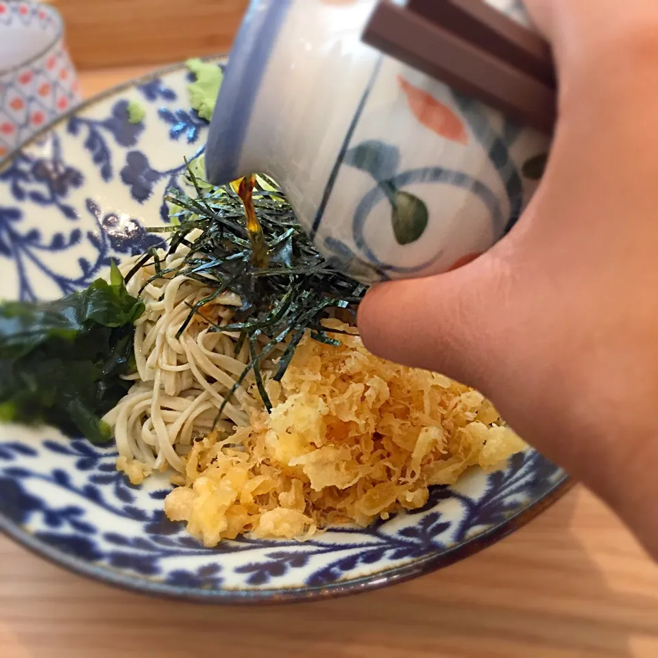 Snapdishの料理写真:冷やしたぬきそば|チェリーリンさん