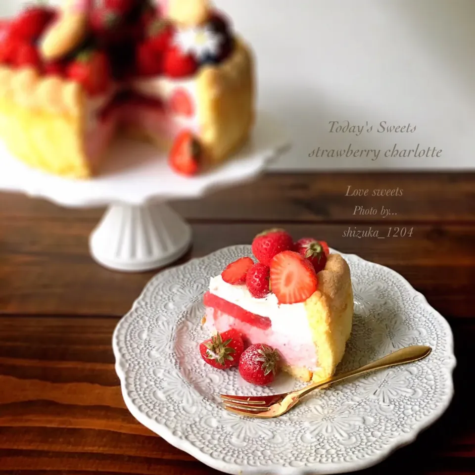 いちごのシャルロット♡

#イチゴ#シャルロット#ビスキュイ#デコレーションケーキ#ムース#ムースケーキ#いちごのケーキ|しぃか( @shizuka_1204 )さん