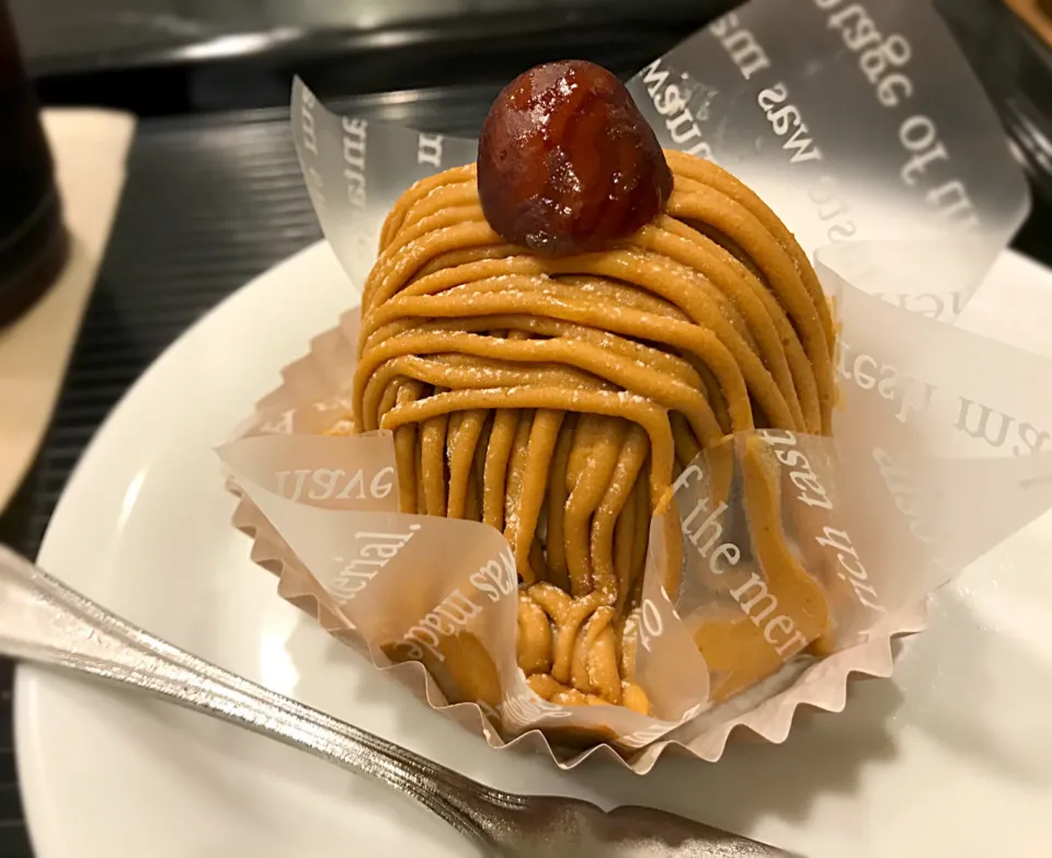 和栗のモンブラン＠CAFFE VELOCE|toshi,I🍴さん