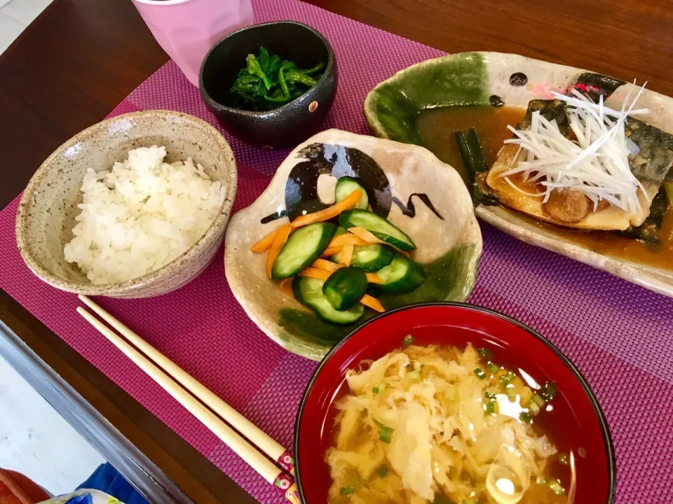 鯖の味噌煮定食|大久保 掬恵さん