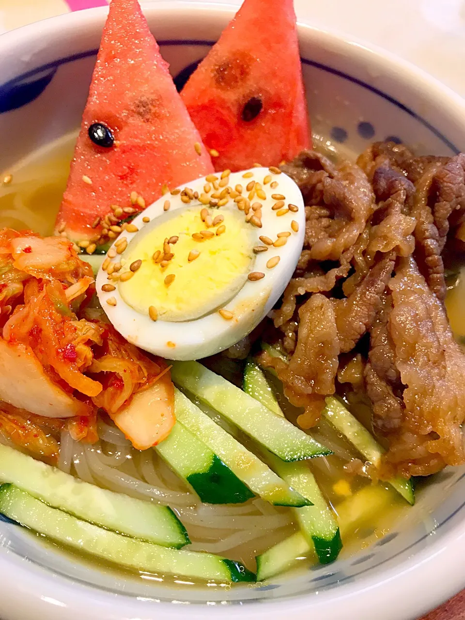 夏だ！冷麺！|うさぱんださん