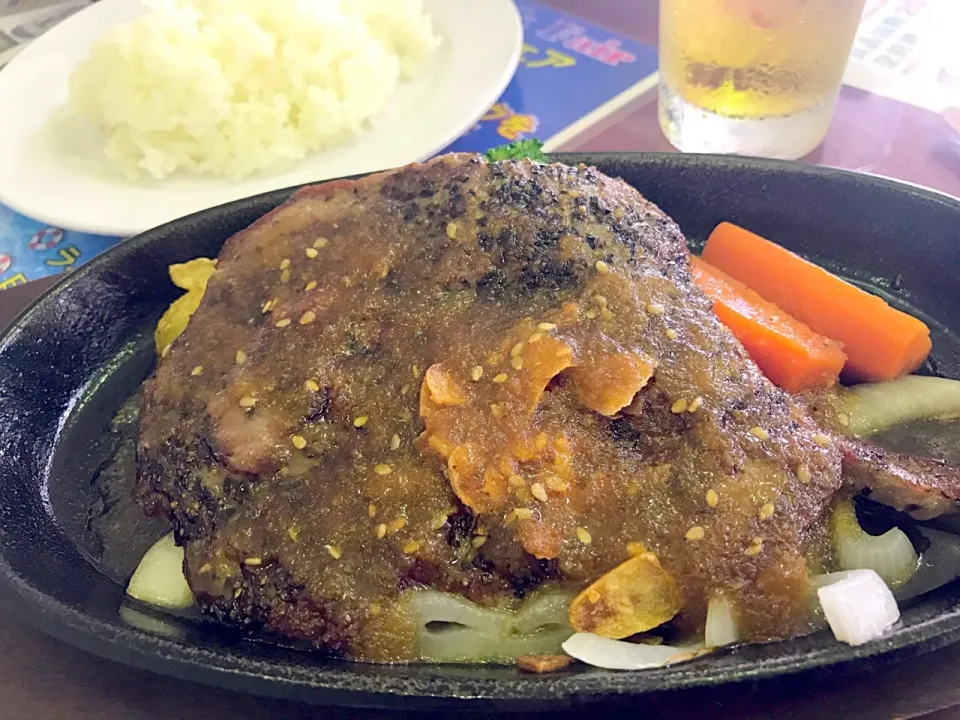 今日の⛳飯～😋ステーキランチ🍴|みほままこさん