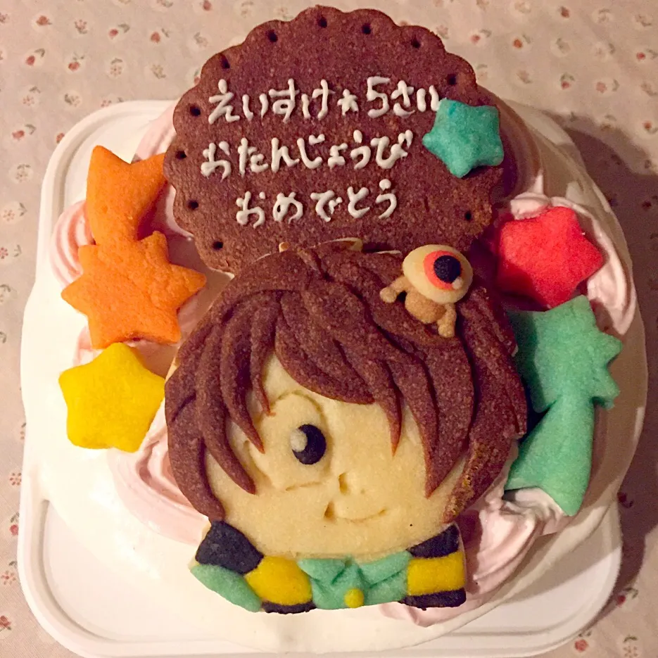 ゲゲゲの鬼太郎ケーキ#ゲゲゲの鬼太郎 #お誕生日ケーキ#デコレーションケーキ#バースデーケーキ #ケーキ#クッキー#キャラクター #キャラクターケーキ #キャラクタークッキー #アレルギー対応 #乳製品不使用 #乳製品なし #乳製品アレルギー #国産小麦粉使用|サント*シャペルさん