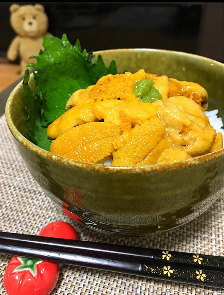 ウニ丼😍 お誕生日の贅沢プレゼント|ゆかりさん