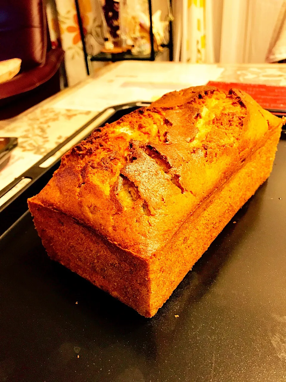 Banana Loaf Bread|きくちゃんさん