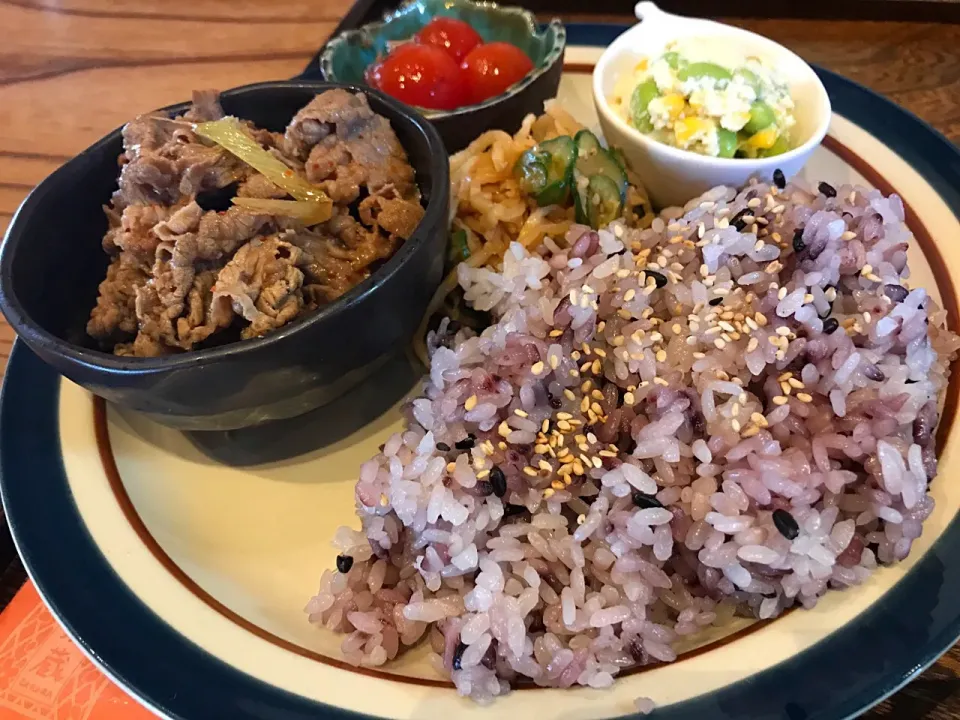 Snapdishの料理写真:ワンプレートランチ🍝🍴💕|ikepさん