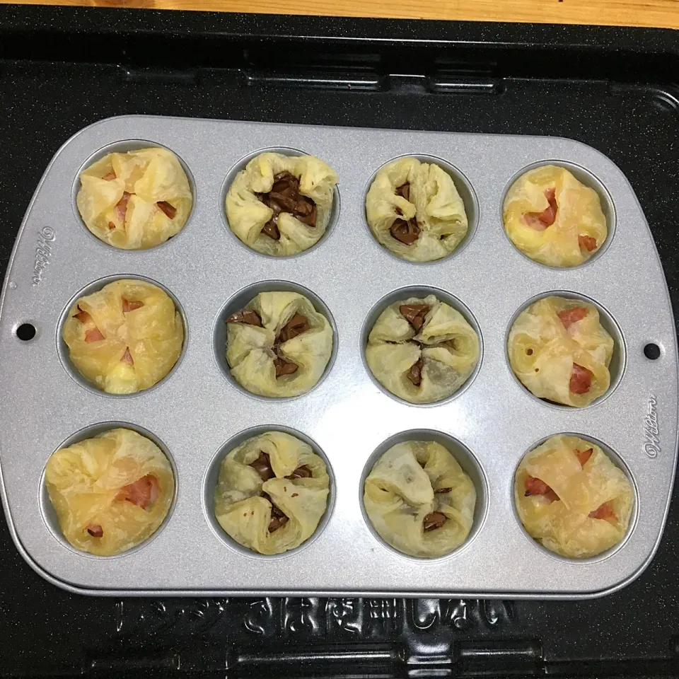 余ったパイシートでおかず&おやつ|鮎さん