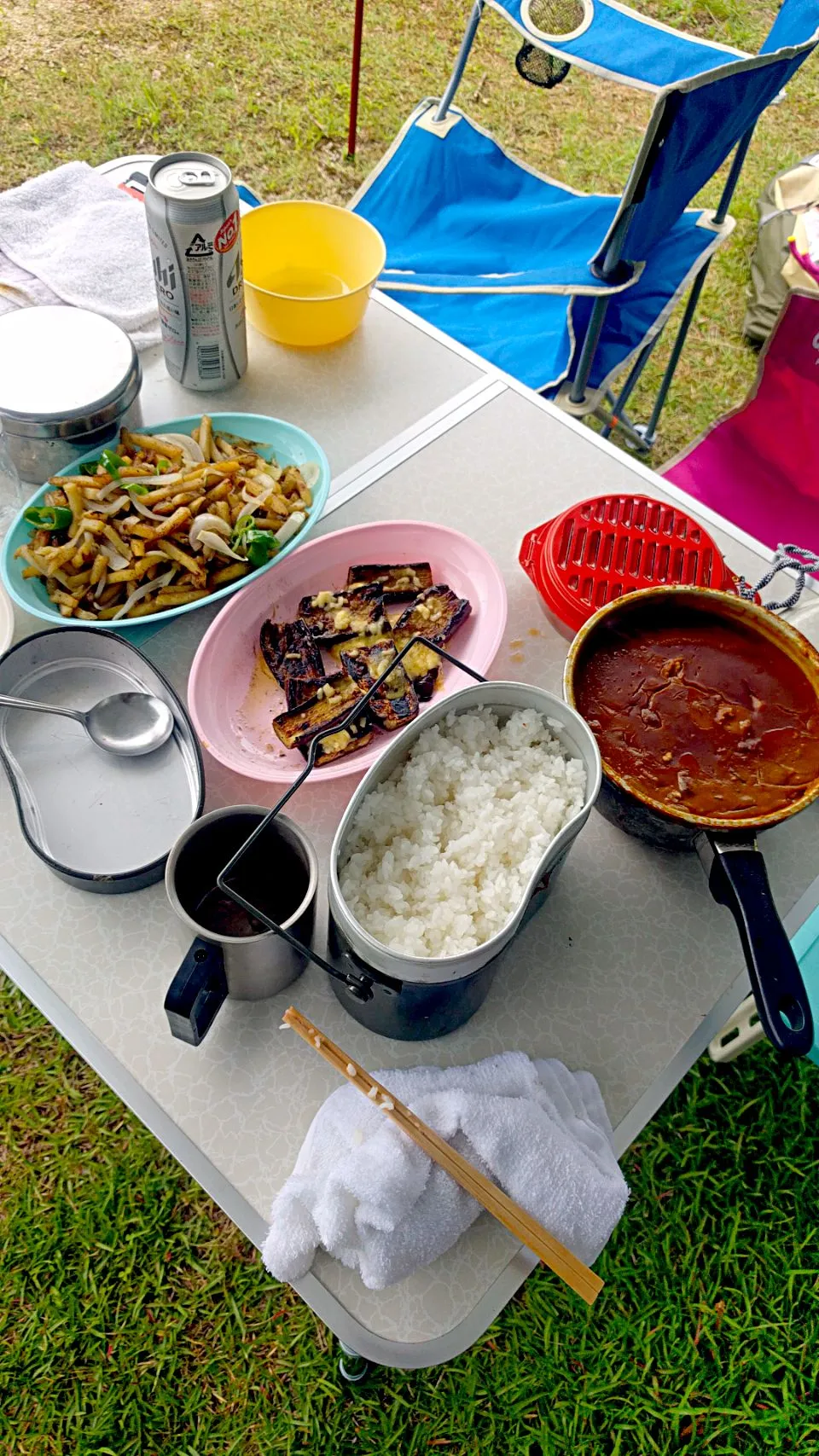 男2人キャンプ⛺ヽ(^o^)丿🍺|TAISAKUさん