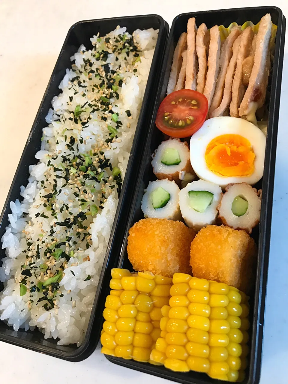 Snapdishの料理写真:2017.7.29（土）旦那様のお弁当🍱|あっきーよさん