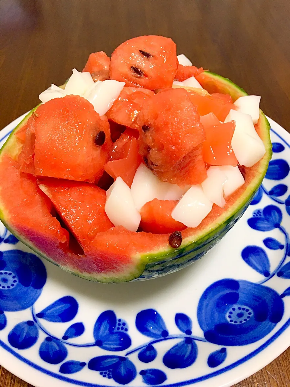 スイカまるまるポンチ
#スイカ🍉|かねしろ食堂さん