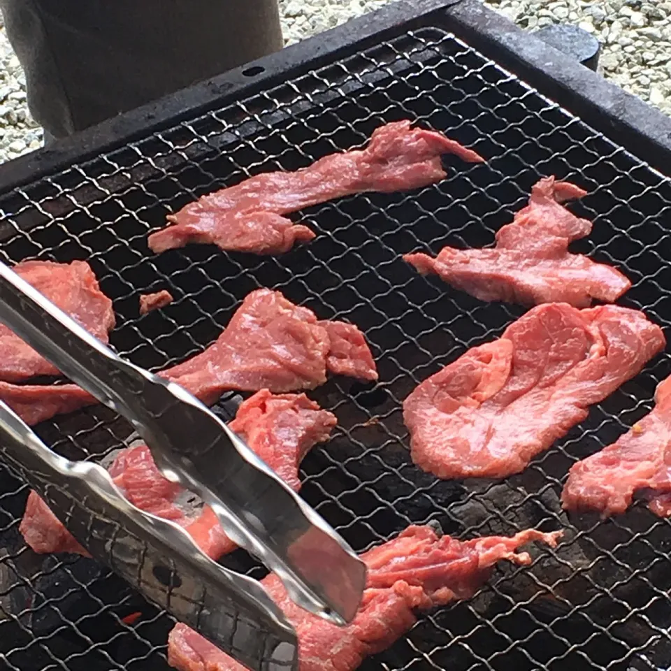 先輩宅でバーベキューな昼餉〜1〜|天城心中さん