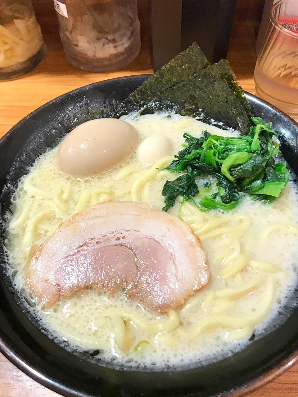 隅田川の花火大会終りにデブコース
#横浜家系ラーメン
#塩ラーメン
#太麺|ATSUMIさん